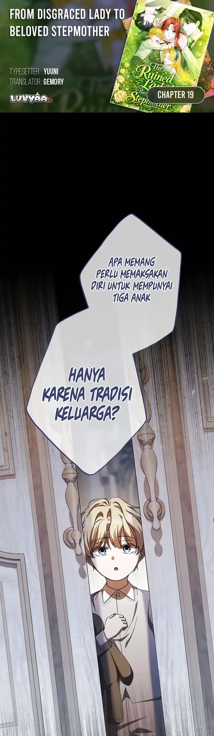 Komik From Disgraced Lady to Beloved Stepmother Chapter 19 gambar 1