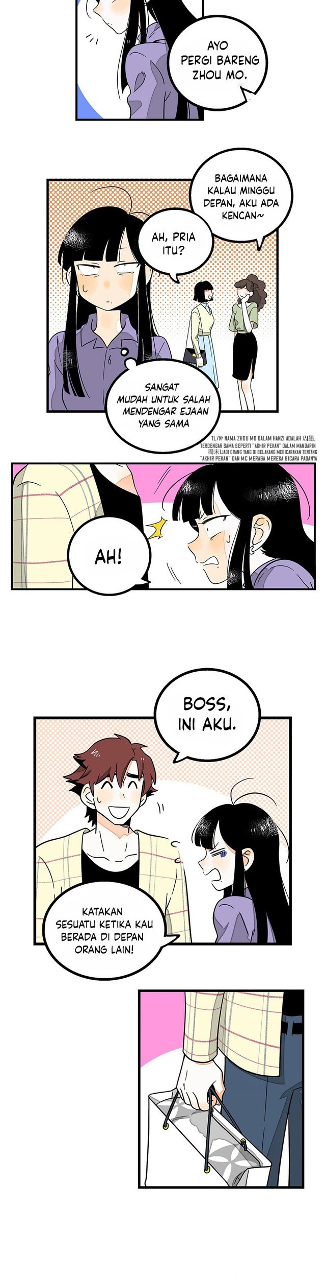 Baca Manhua From Monday to Weekend Chapter 4 Gambar 2