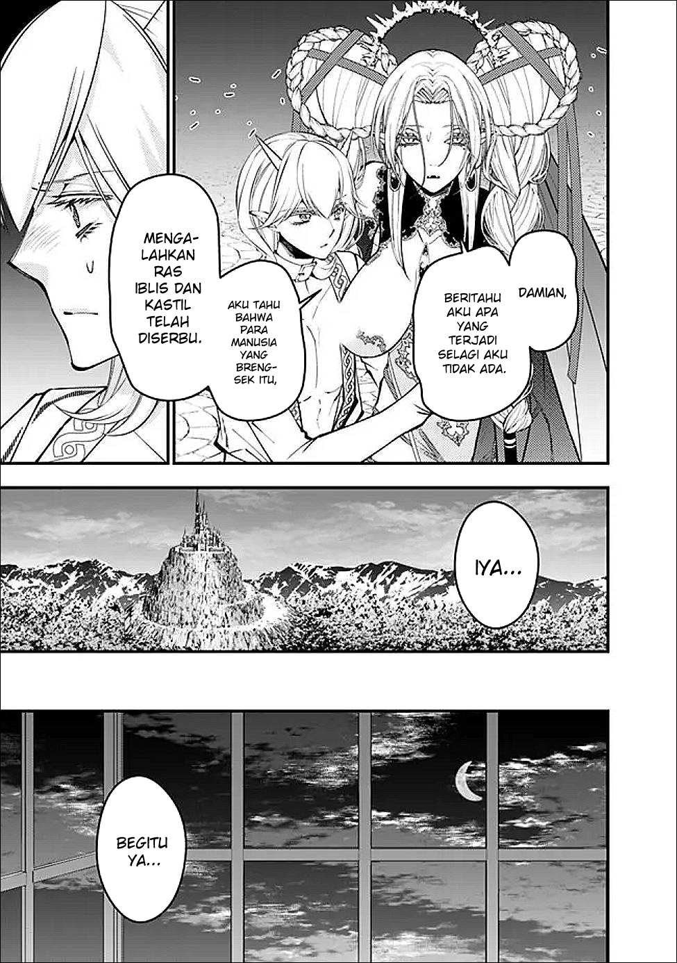 Fukushuu o Koinegau Saikyou Yuusha wa, Yami no Chikara de Senmetsu Musou Suru Chapter 111 Gambar 8