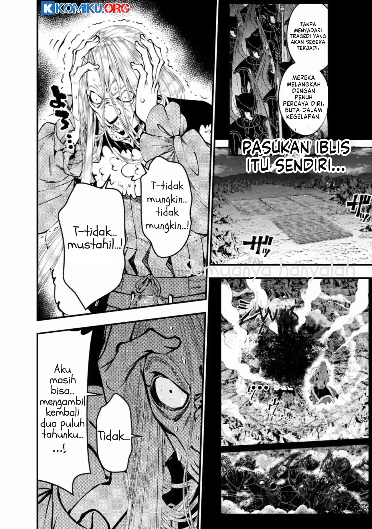 Fukushuu o Koinegau Saikyou Yuusha wa, Yami no Chikara de Senmetsu Musou Suru Chapter 124 Gambar 18