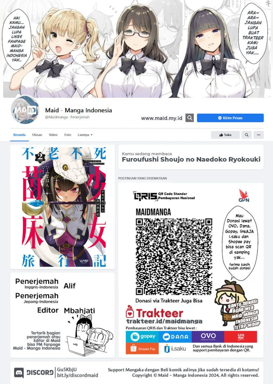 Manga Furoufushi Shoujo no Naedoko Ryokouki Chapter 12 gambar 2