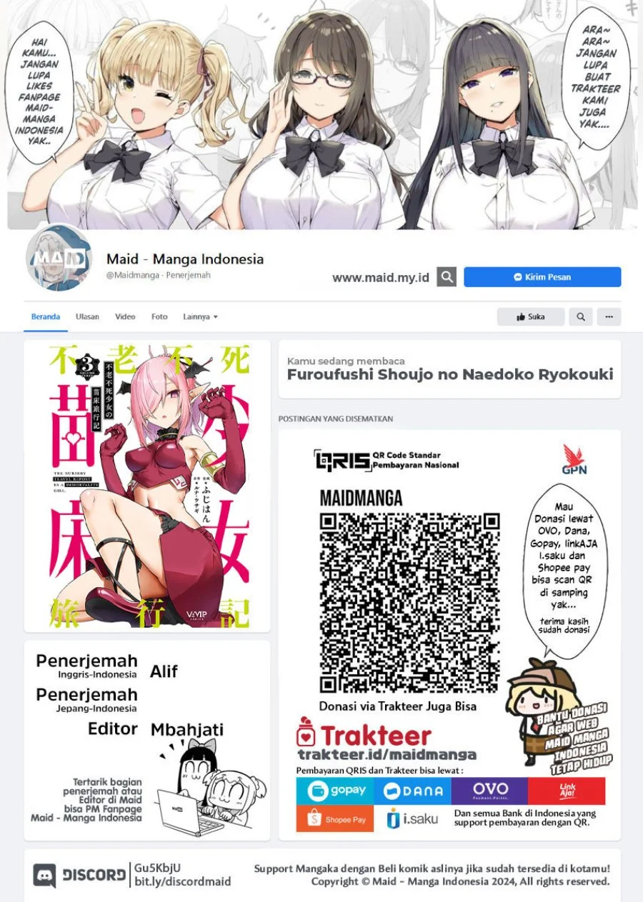 Manga Furoufushi Shoujo no Naedoko Ryokouki Chapter 14 gambar 2