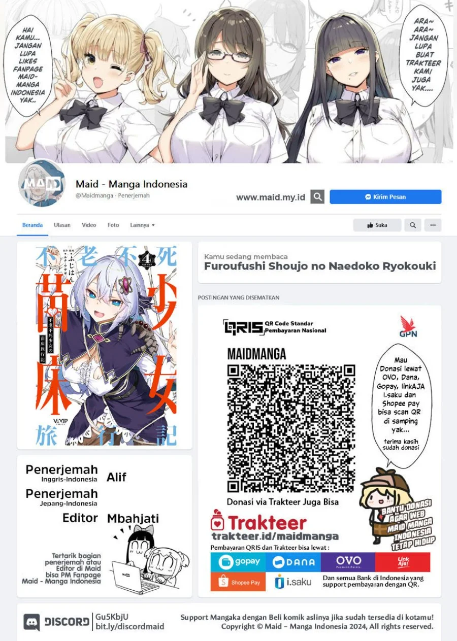 Manga Furoufushi Shoujo no Naedoko Ryokouki Chapter 16 gambar 2