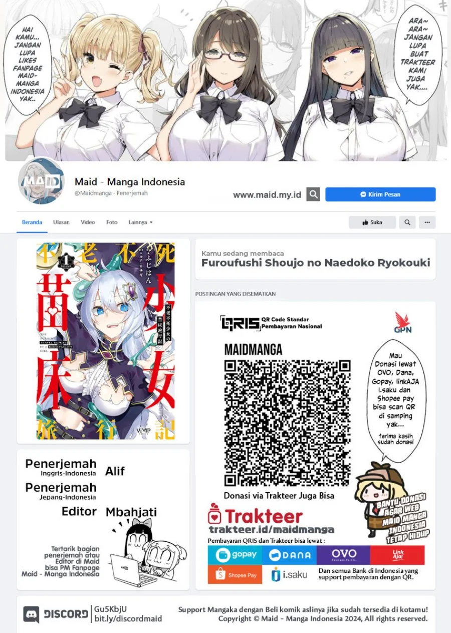 Manga Furoufushi Shoujo no Naedoko Ryokouki Chapter 5 gambar 2