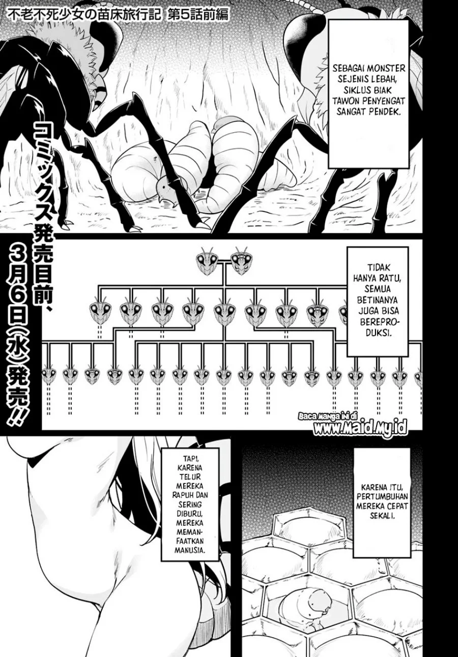 Furoufushi Shoujo no Naedoko Ryokouki Chapter 5 Gambar 3