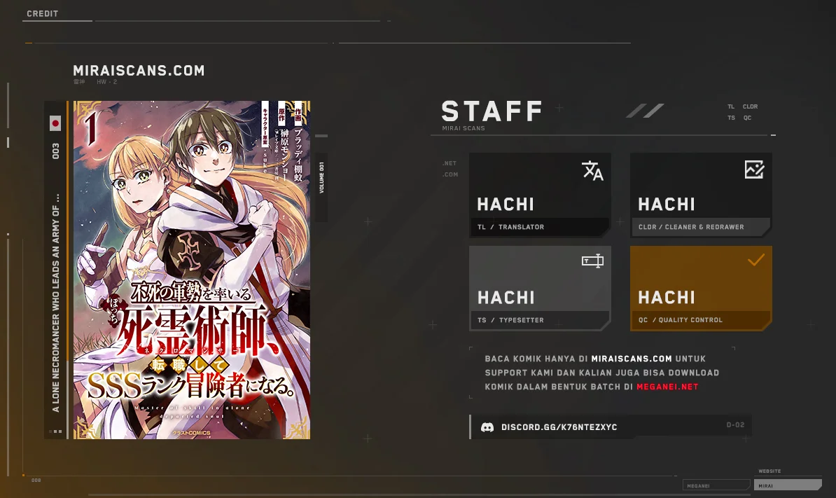 Komik Fushi no Gunzei wo Hikiiru Bocchi Shiryoujutsushi, Tenshoku shite SSS-Rank Boukensha ni naru. Chapter 3 gambar nomor 1