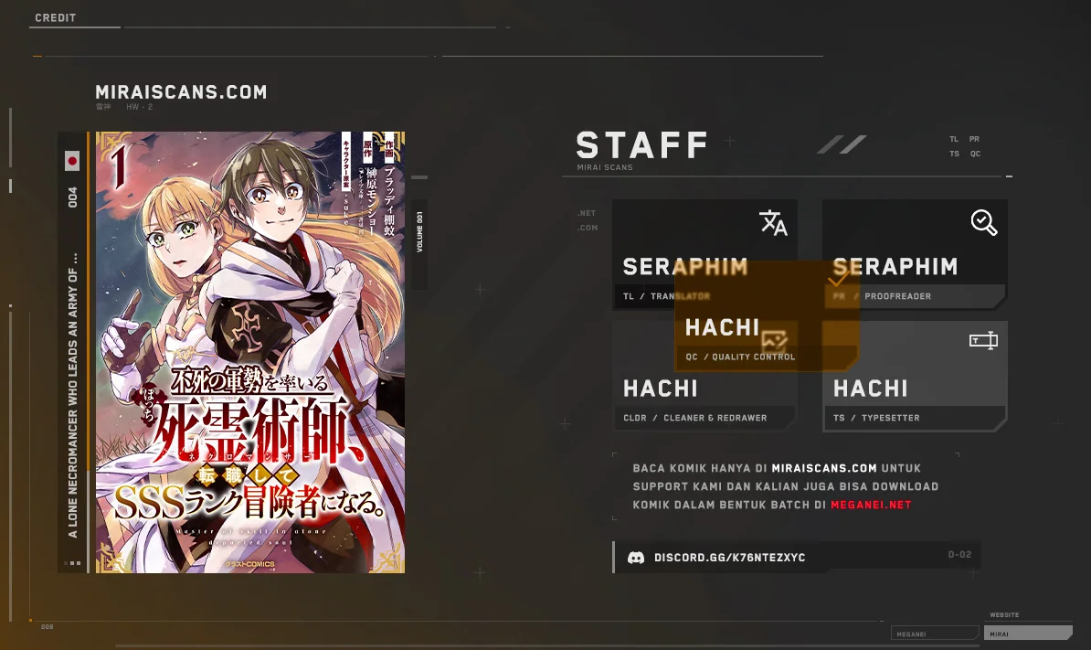 Komik Fushi no Gunzei wo Hikiiru Bocchi Shiryoujutsushi, Tenshoku shite SSS-Rank Boukensha ni naru. Chapter 4 gambar nomor 1