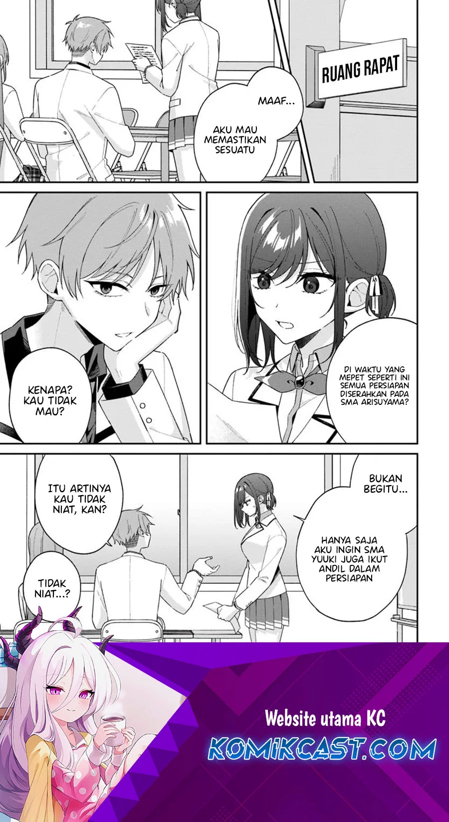 Manga Futago Matomete Kanojo Ni Shinai Chapter 10.1 gambar 2