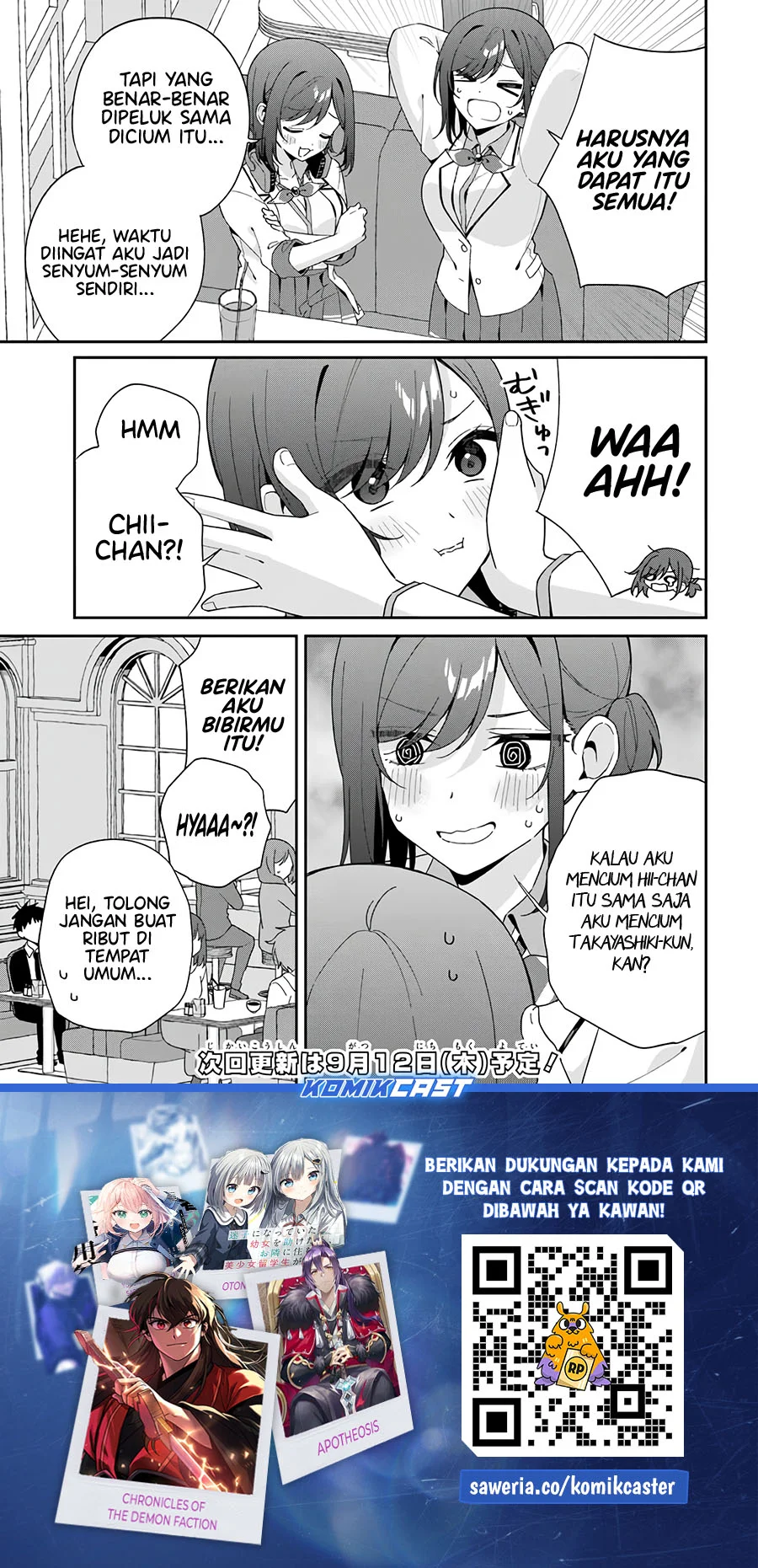 Futago Matomete Kanojo Ni Shinai Chapter 5.1 Gambar 10
