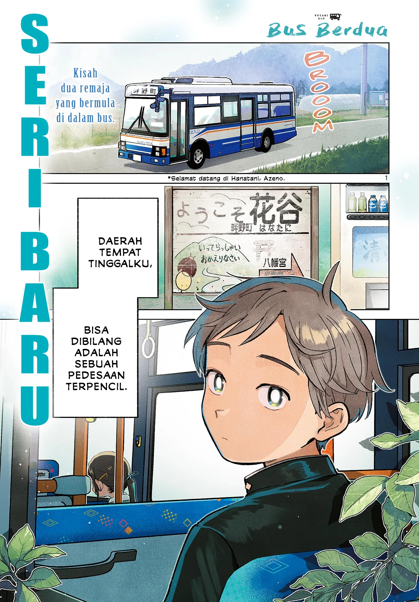 Komik Futari Bus Chapter 1 gambar nomor 1