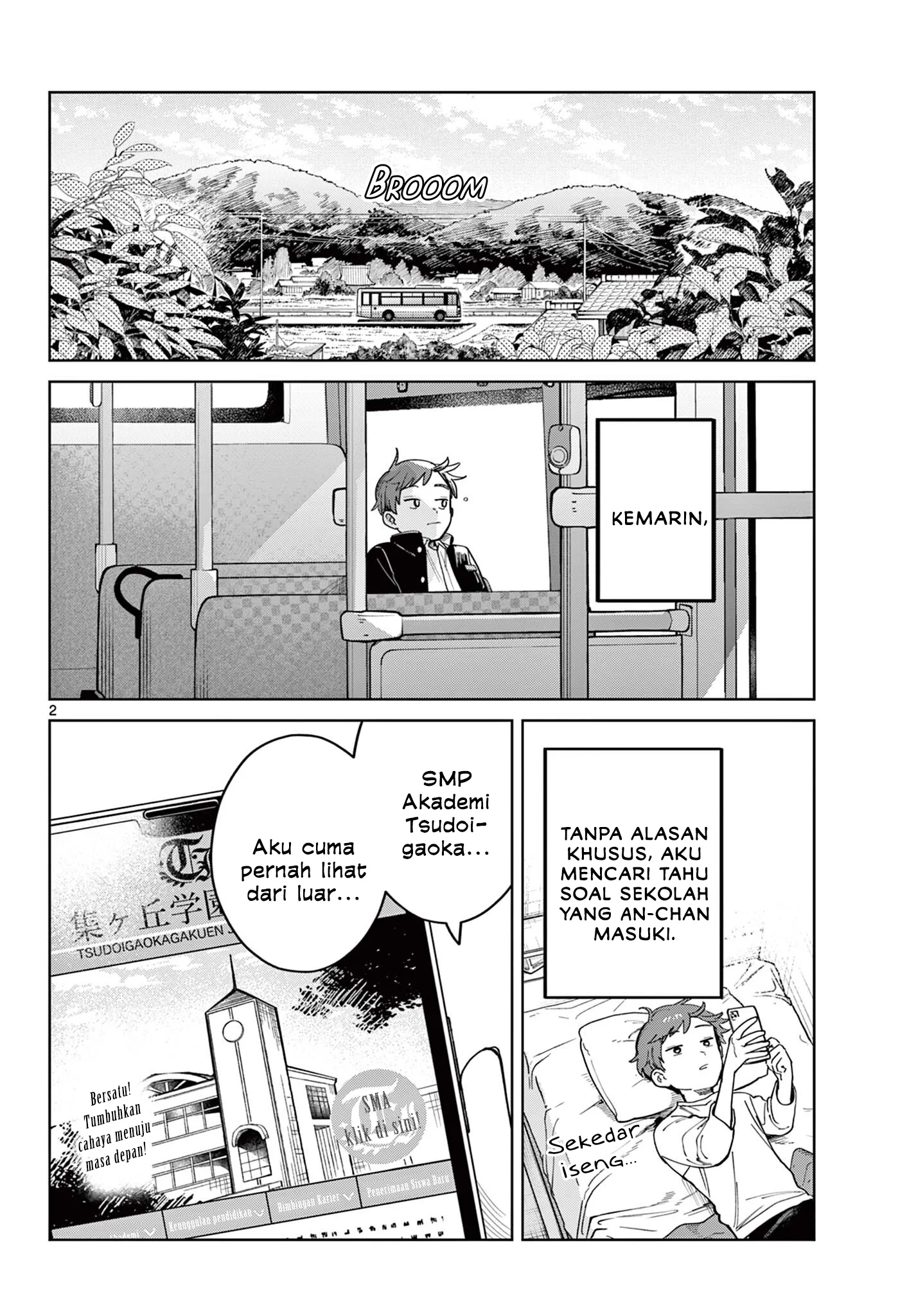 Manga Futari Bus Chapter 3 gambar nomor 2