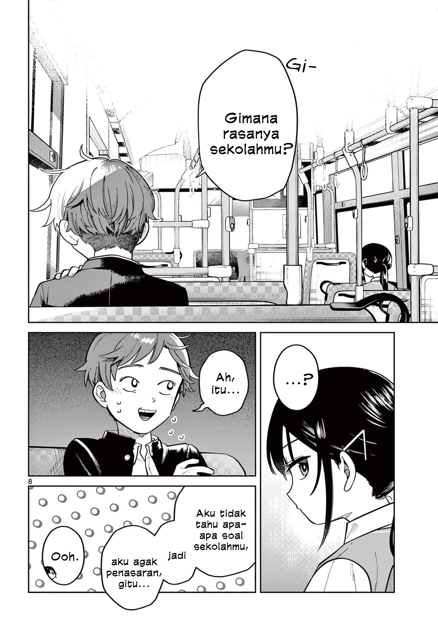 Futari Bus Chapter 3 Gambar 8