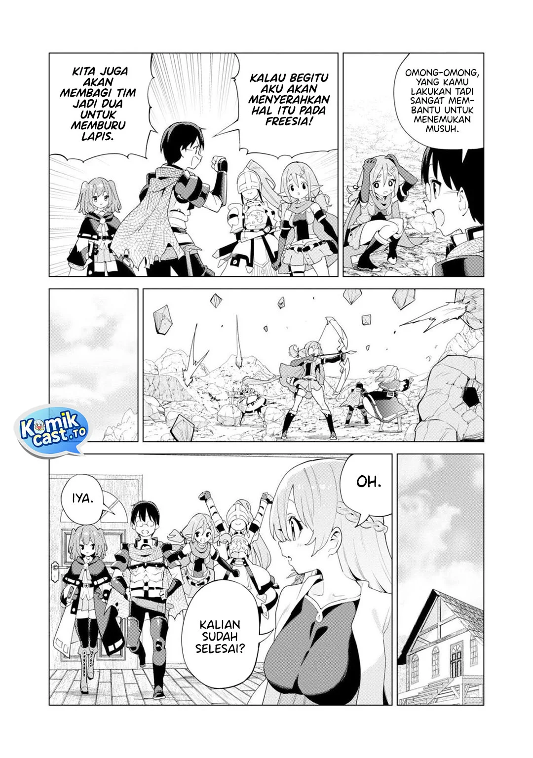 Gacha wo Mawashite Nakama wo Fuyasu Saikyou no Bishoujo Gundan wo Tsukuriagero Chapter 76 Gambar 15