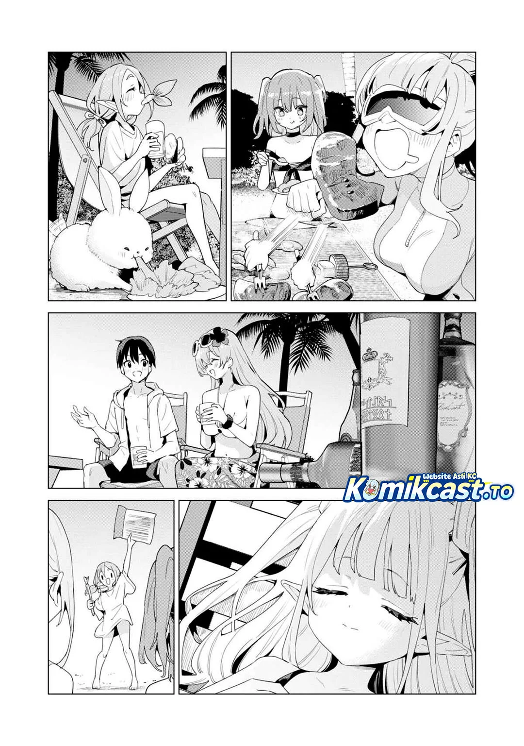 Gacha wo Mawashite Nakama wo Fuyasu Saikyou no Bishoujo Gundan wo Tsukuriagero Chapter 81 Gambar 21