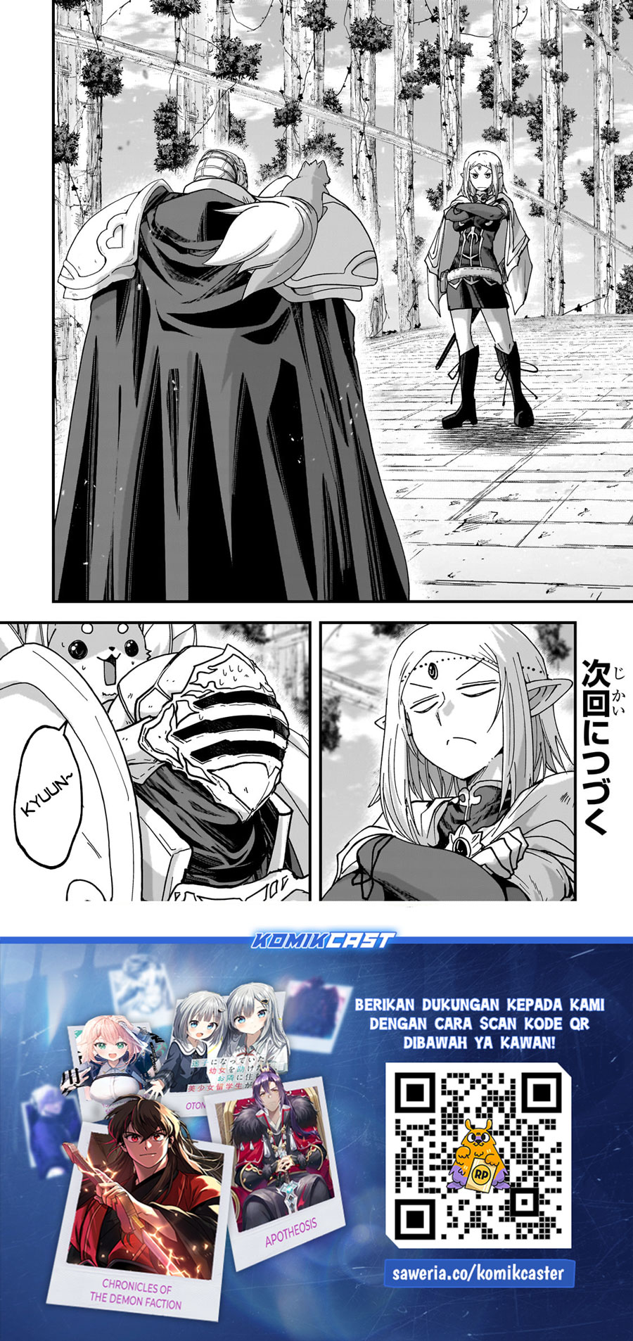 Gaikotsu Kishi-sama, Tadaima Isekai e Odekake-chuu Chapter 66 Gambar 23