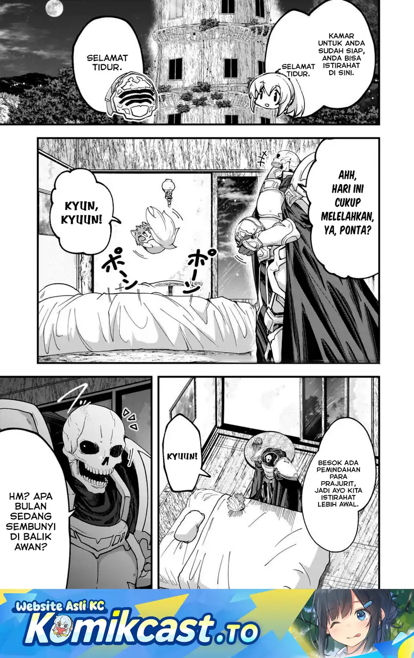 Manga Gaikotsu Kishi-sama, Tadaima Isekai e Odekake-chuu Chapter 68 gambar nomor 2
