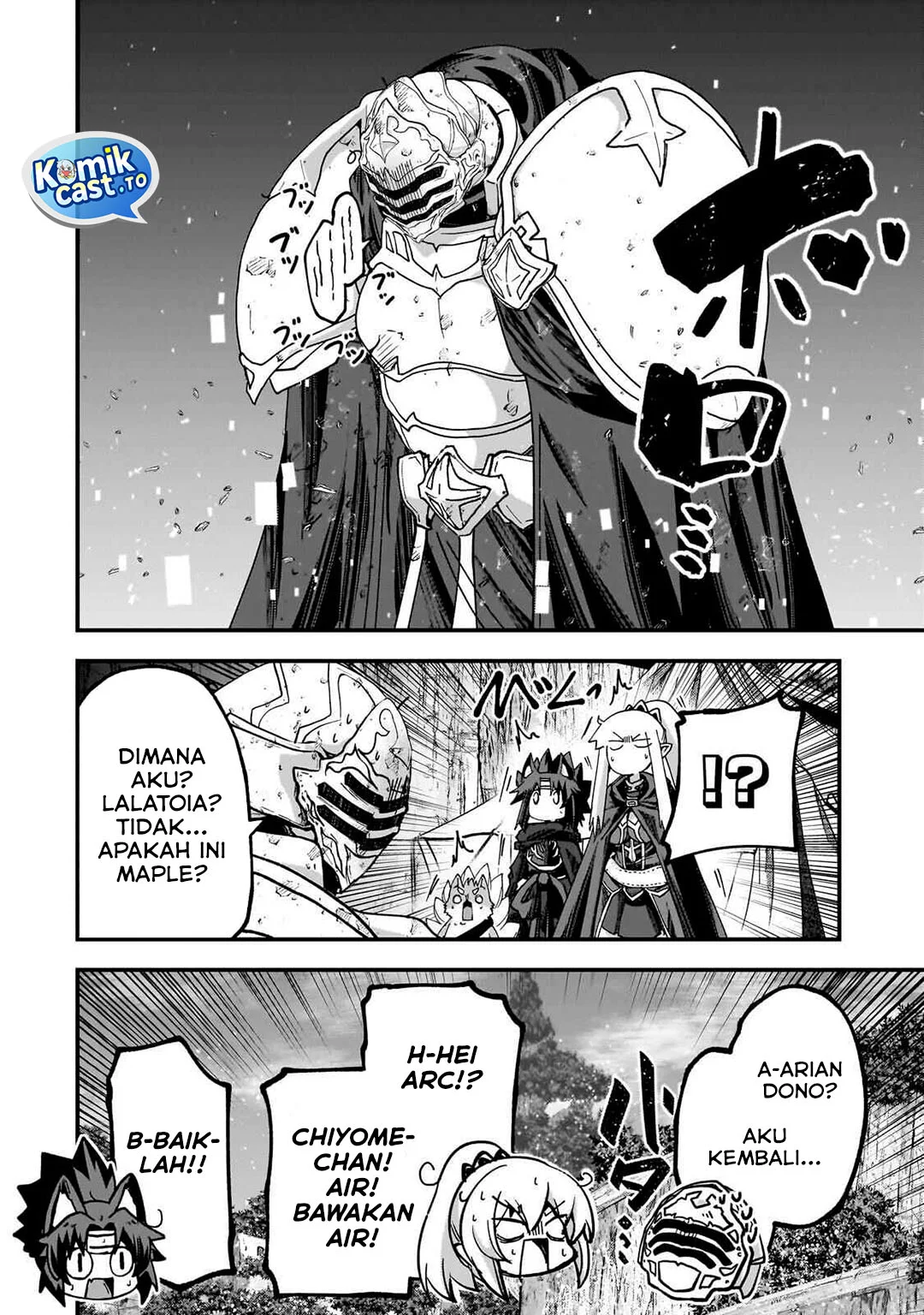 Gaikotsu Kishi-sama, Tadaima Isekai e Odekake-chuu Chapter 69.1 Gambar 13
