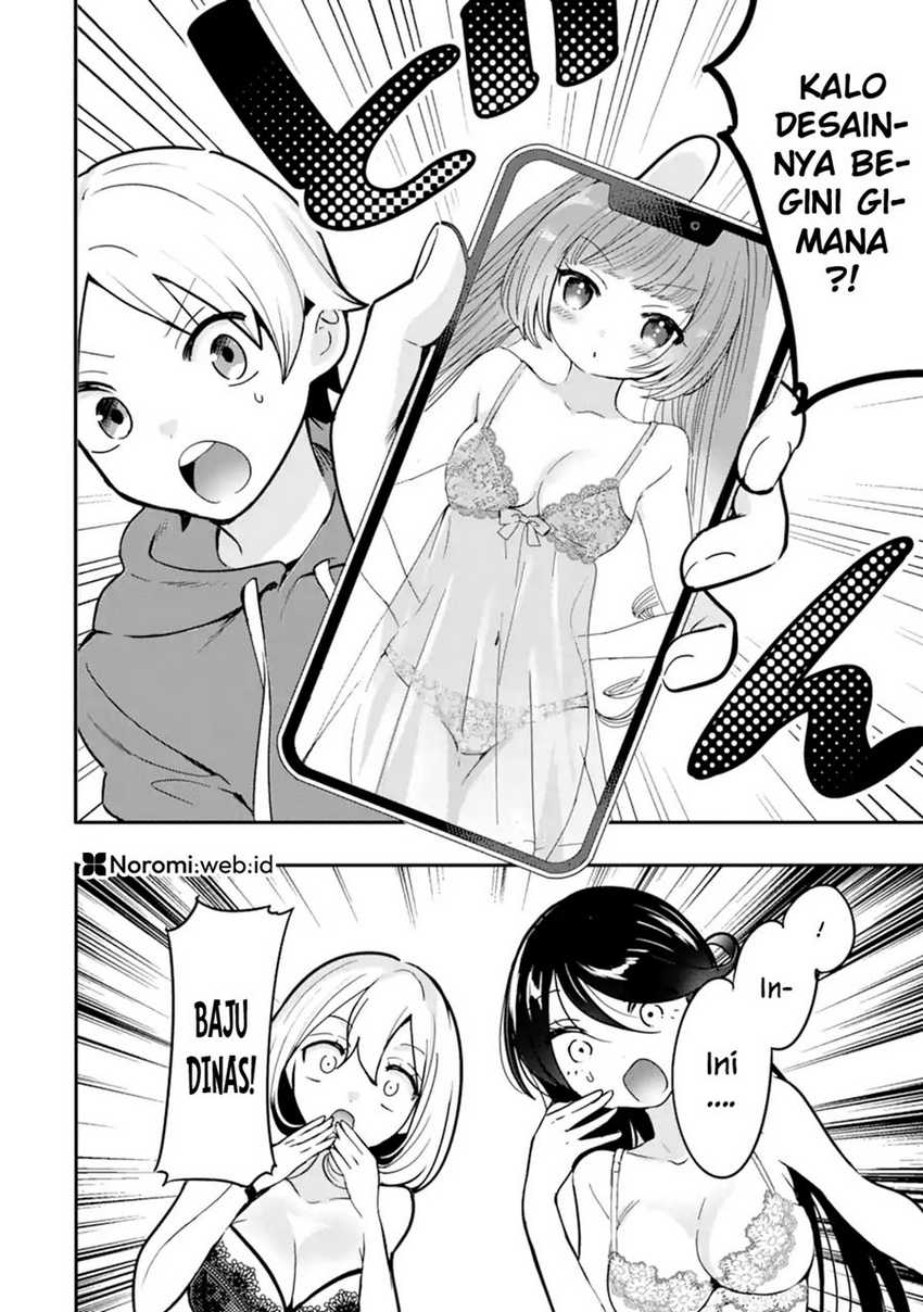Gakuen 1 no Bishoujo wa x x Eshi no Ore ni Horeteiru!? Chapter 4.2 Gambar 4