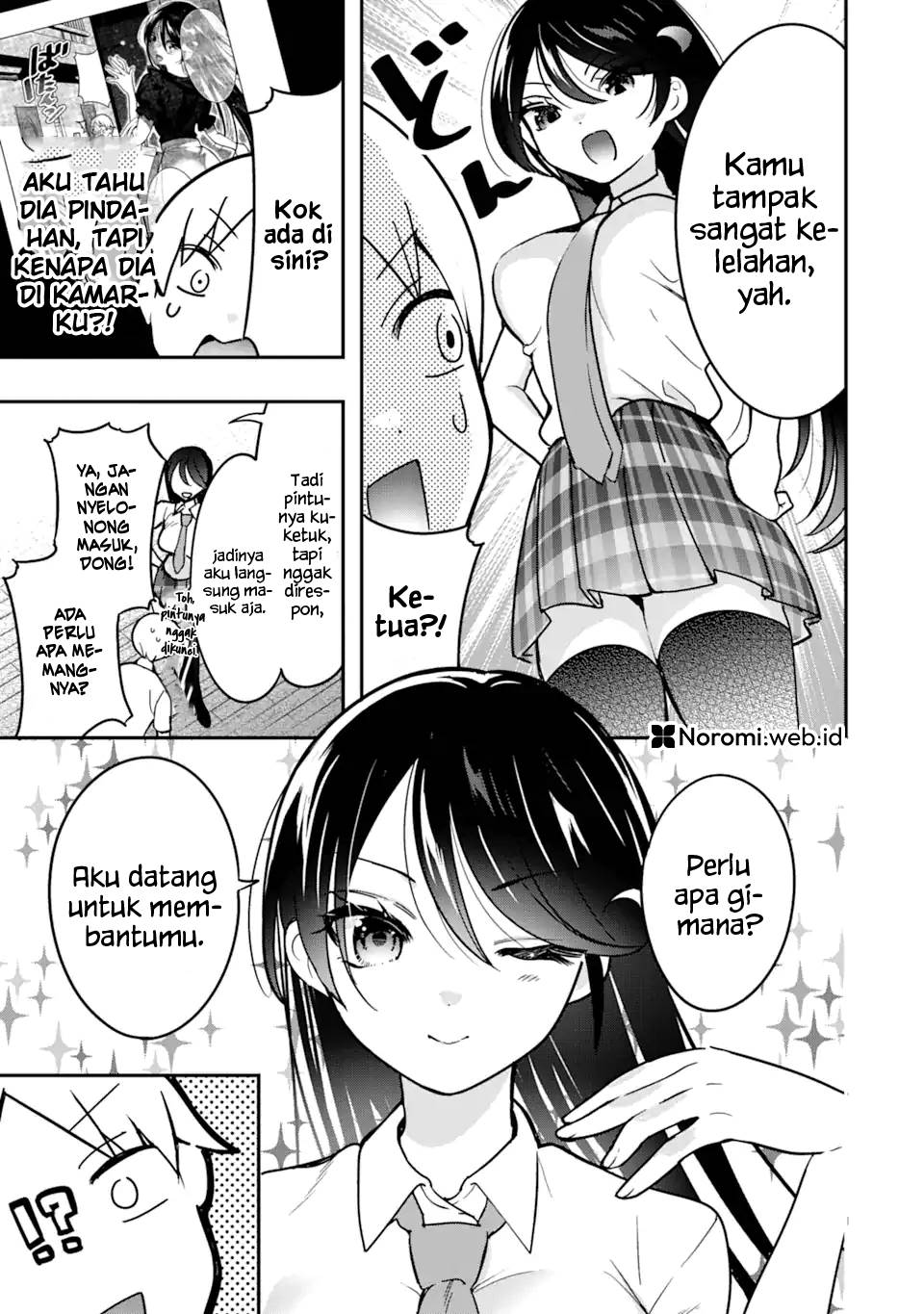 Gakuen 1 no Bishoujo wa x x Eshi no Ore ni Horeteiru!? Chapter 5.1 Gambar 3