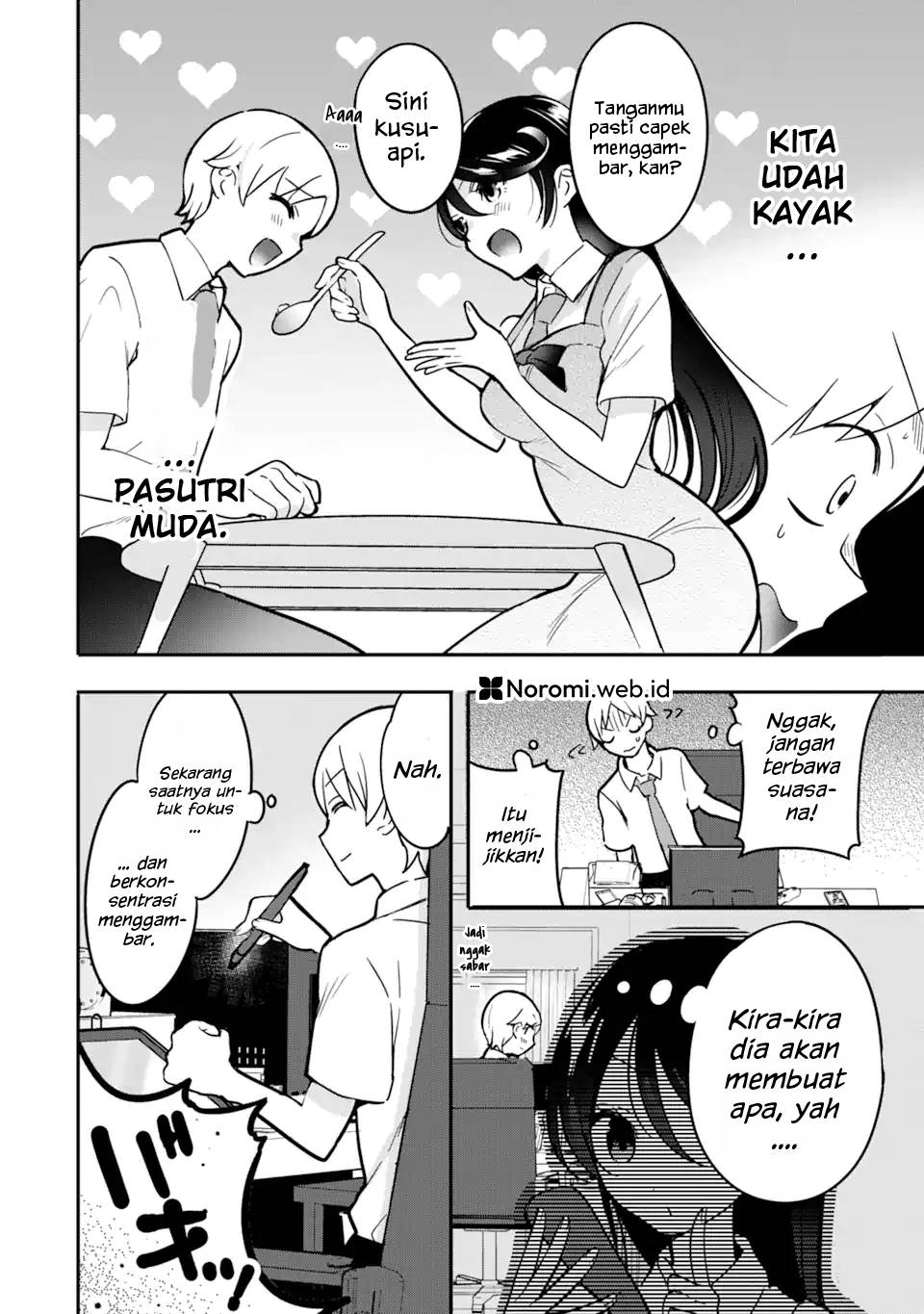 Gakuen 1 no Bishoujo wa x x Eshi no Ore ni Horeteiru!? Chapter 5.1 Gambar 8