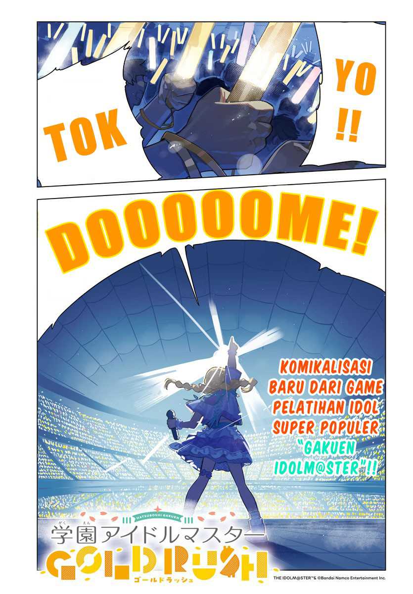 Baca Manga Gakuen Idolm@ster Gold Rush Chapter 1 Gambar 2