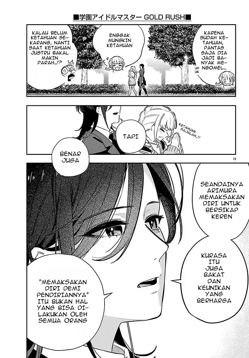 Gakuen Idolm@ster Gold Rush Chapter 50 Gambar 14