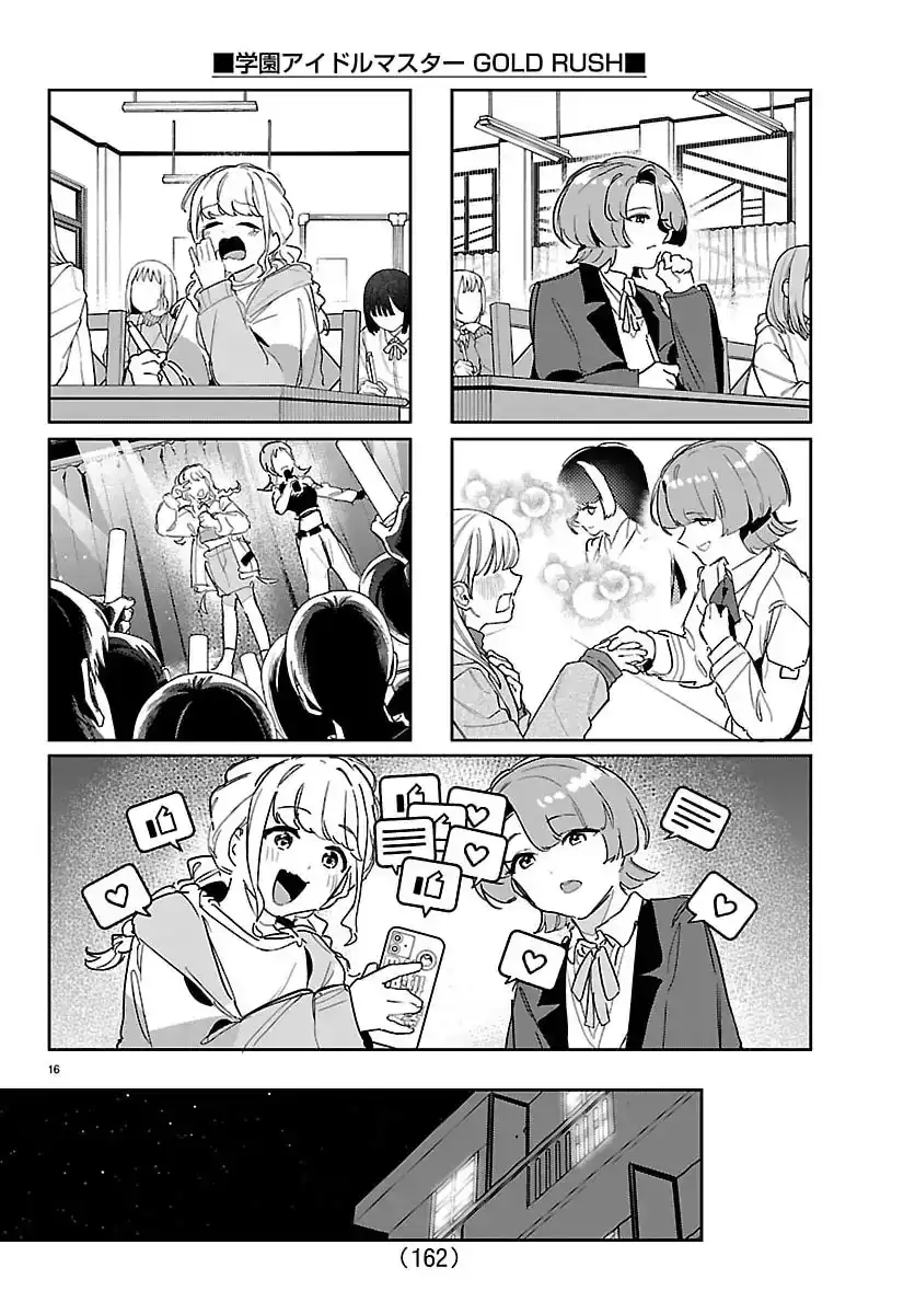 Gakuen Idolm@ster Gold Rush Chapter 50 Gambar 17