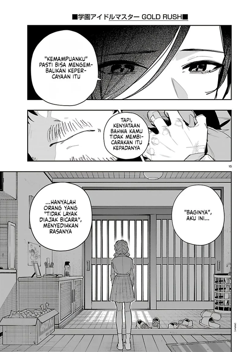 Gakuen Idolm@ster Gold Rush Chapter 52 Gambar 15
