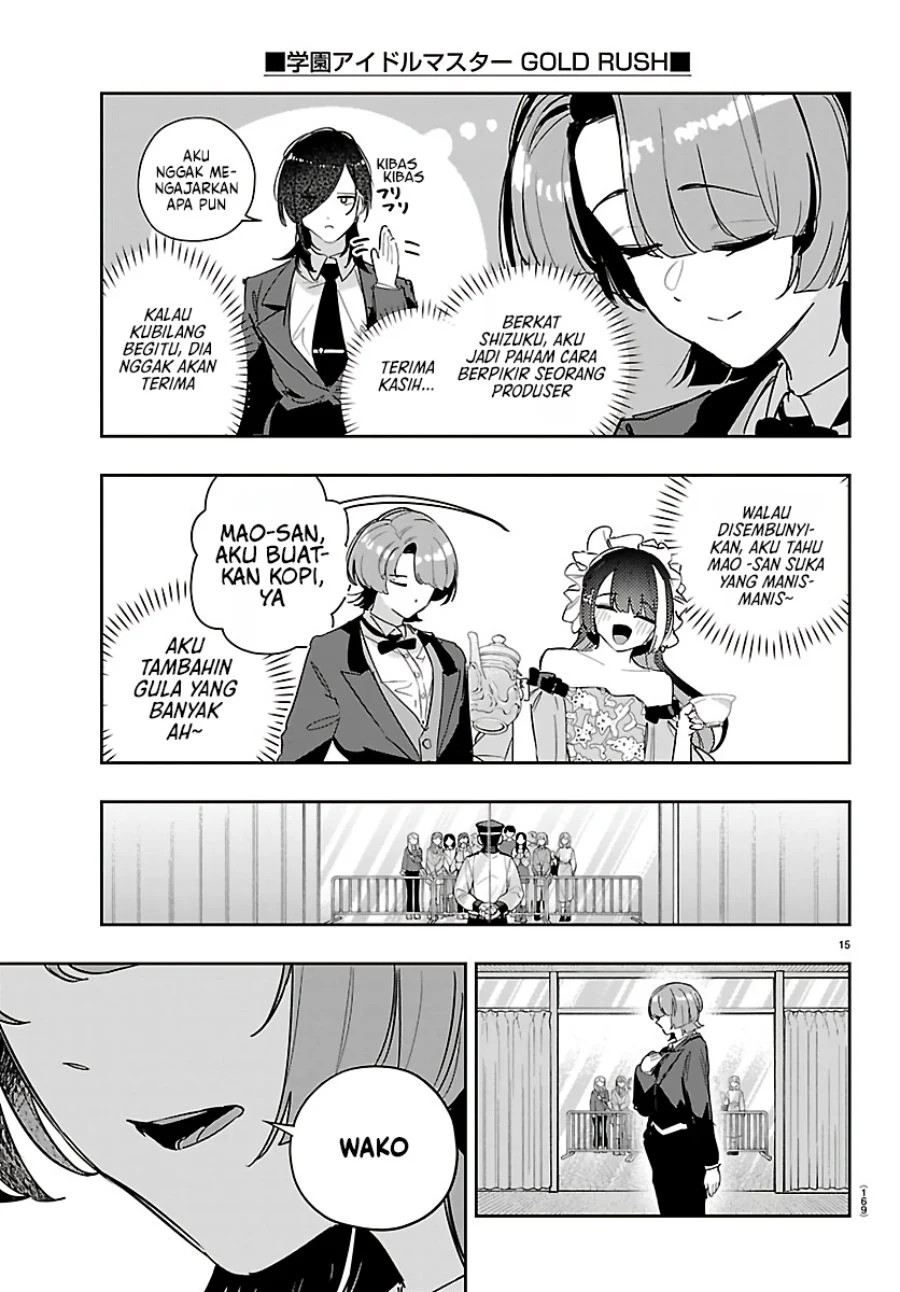 Gakuen Idolm@ster Gold Rush Chapter 53 Gambar 15