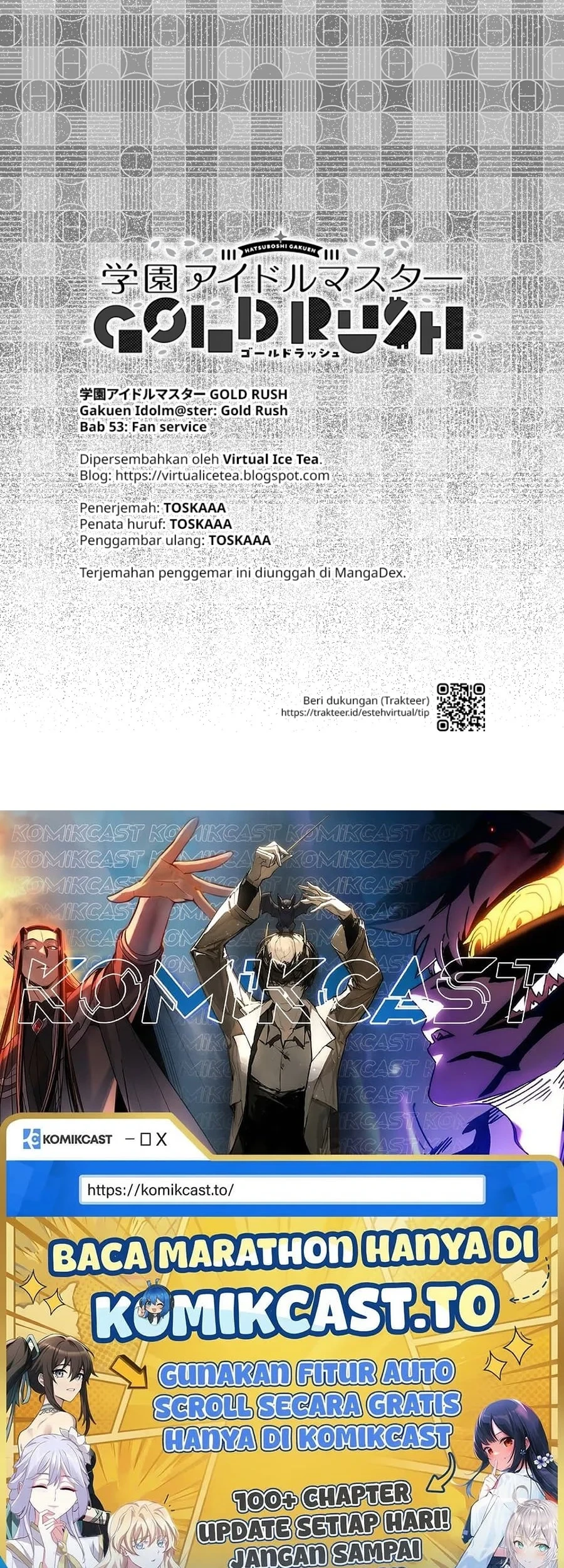 Gakuen Idolm@ster Gold Rush Chapter 53 Gambar 21