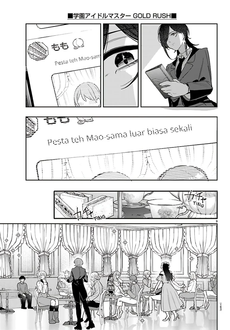 Gakuen Idolm@ster Gold Rush Chapter 53 Gambar 9