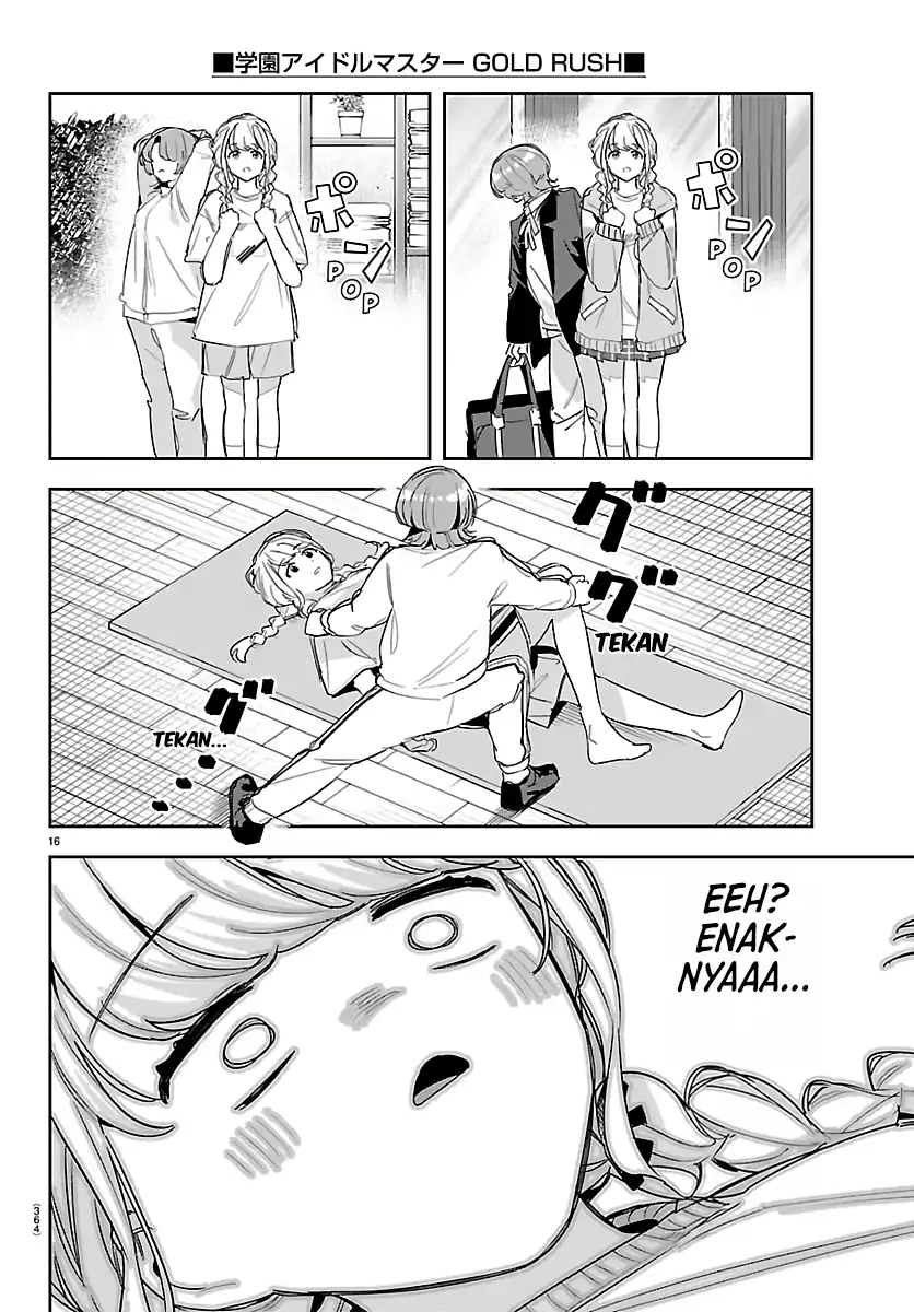 Gakuen Idolm@ster Gold Rush Chapter 54 Gambar 16