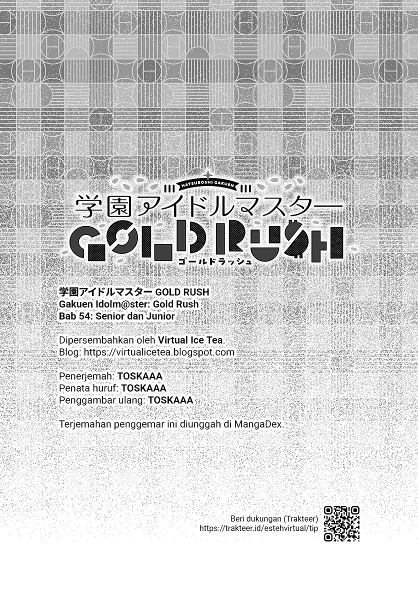 Gakuen Idolm@ster Gold Rush Chapter 54 Gambar 21
