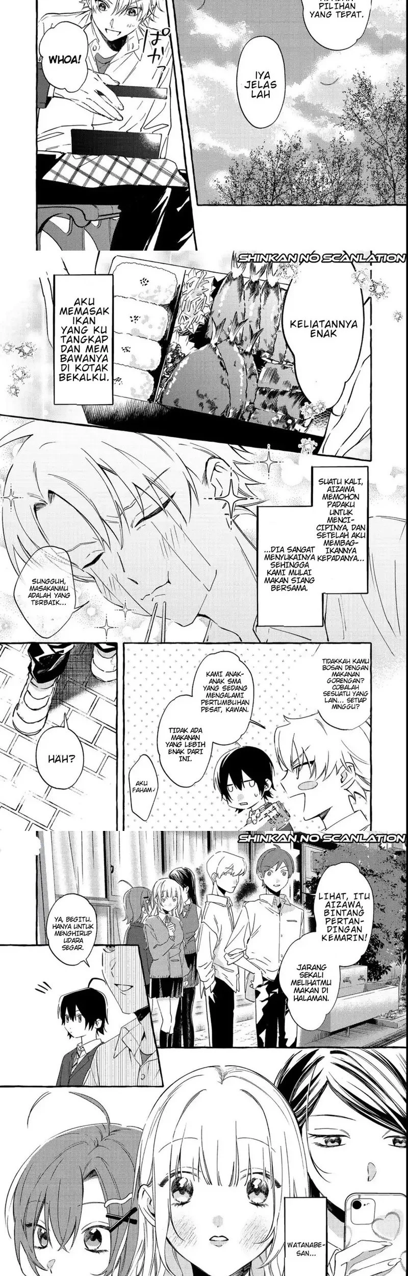 Gakuen no Madonna no Watanabe san ga, Naze ka Maishu Yotei wo Kitekuru Chapter 2 Gambar 4