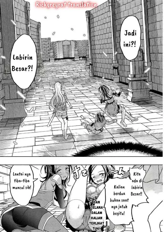 Gal to Dungeon to Shuukai Okure no Tansaku Eiyuutan ~Moto Legend Ima wa Wakeari tei Rank Tansakushana Ore ga, S-Kyuu Gal ni Natsukare Makutte Ikusei wo Makase Sareta~ Chapter 1.1 Gambar 17