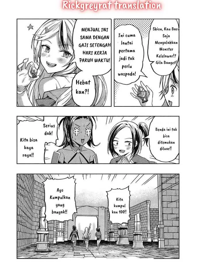 Gal to Dungeon to Shuukai Okure no Tansaku Eiyuutan ~Moto Legend Ima wa Wakeari tei Rank Tansakushana Ore ga, S-Kyuu Gal ni Natsukare Makutte Ikusei wo Makase Sareta~ Chapter 1.1 Gambar 20