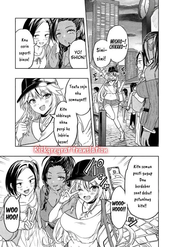 Gal to Dungeon to Shuukai Okure no Tansaku Eiyuutan ~Moto Legend Ima wa Wakeari tei Rank Tansakushana Ore ga, S-Kyuu Gal ni Natsukare Makutte Ikusei wo Makase Sareta~ Chapter 1.1 Gambar 7