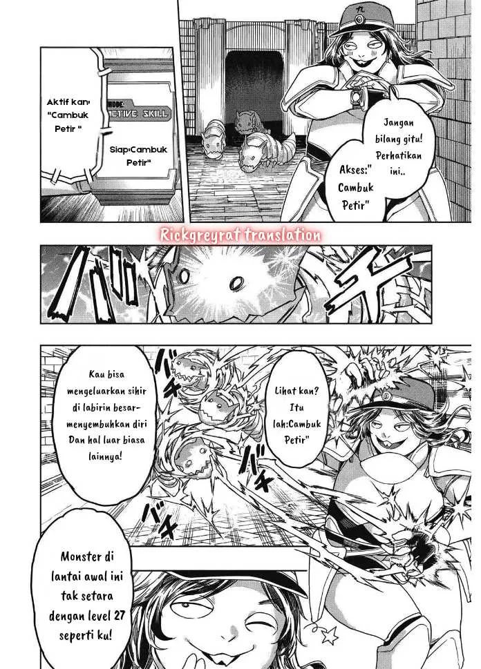 Gal to Dungeon to Shuukai Okure no Tansaku Eiyuutan ~Moto Legend Ima wa Wakeari tei Rank Tansakushana Ore ga, S-Kyuu Gal ni Natsukare Makutte Ikusei wo Makase Sareta~ Chapter 1.2 Gambar 7