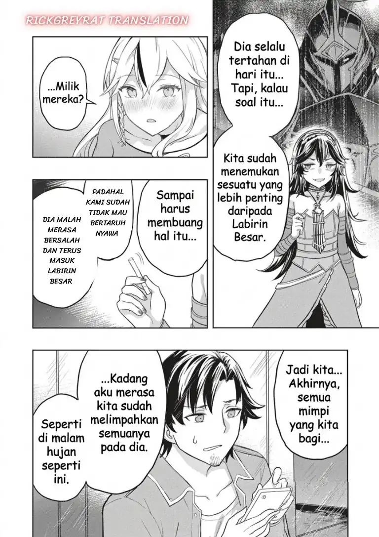 Gal to Dungeon to Shuukai Okure no Tansaku Eiyuutan ~Moto Legend Ima wa Wakeari tei Rank Tansakushana Ore ga, S-Kyuu Gal ni Natsukare Makutte Ikusei wo Makase Sareta~ Chapter 12 Gambar 28