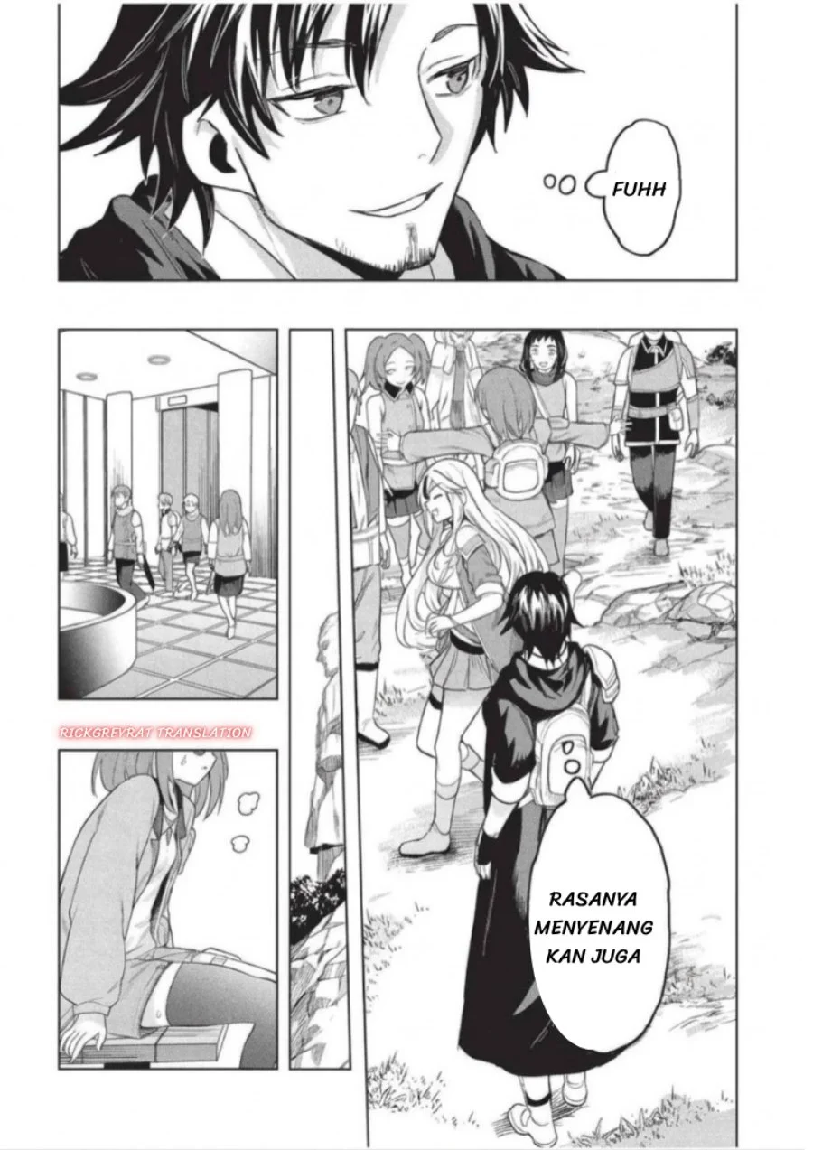 Gal to Dungeon to Shuukai Okure no Tansaku Eiyuutan ~Moto Legend Ima wa Wakeari tei Rank Tansakushana Ore ga, S-Kyuu Gal ni Natsukare Makutte Ikusei wo Makase Sareta~ Chapter 13 Gambar 15