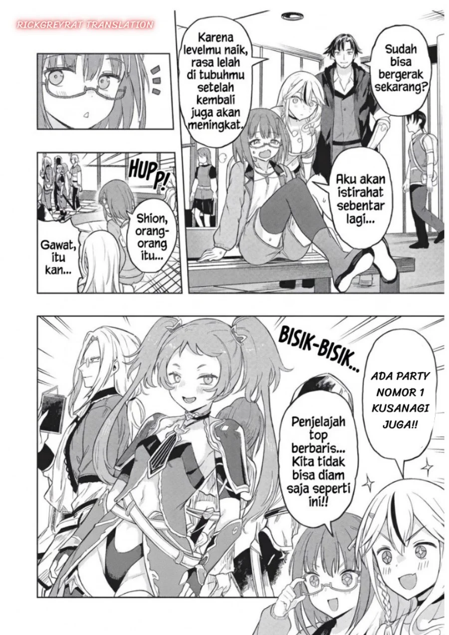 Gal to Dungeon to Shuukai Okure no Tansaku Eiyuutan ~Moto Legend Ima wa Wakeari tei Rank Tansakushana Ore ga, S-Kyuu Gal ni Natsukare Makutte Ikusei wo Makase Sareta~ Chapter 13 Gambar 16