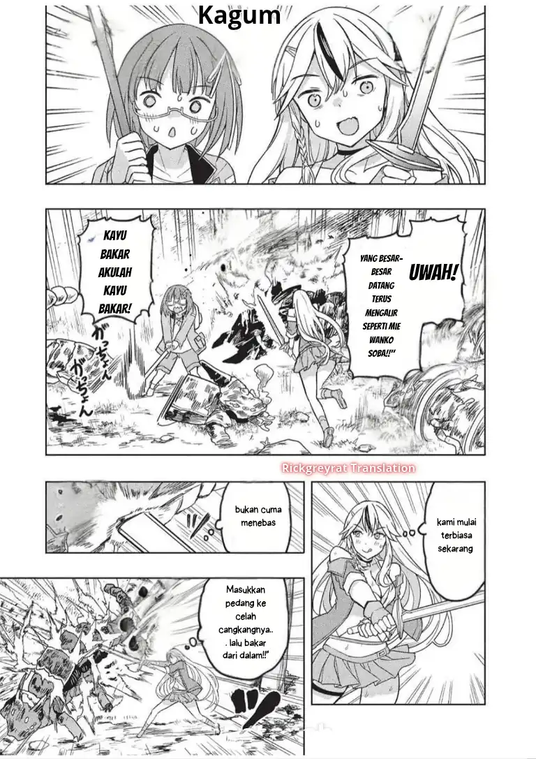 Gal to Dungeon to Shuukai Okure no Tansaku Eiyuutan ~Moto Legend Ima wa Wakeari tei Rank Tansakushana Ore ga, S-Kyuu Gal ni Natsukare Makutte Ikusei wo Makase Sareta~ Chapter 6 Gambar 17