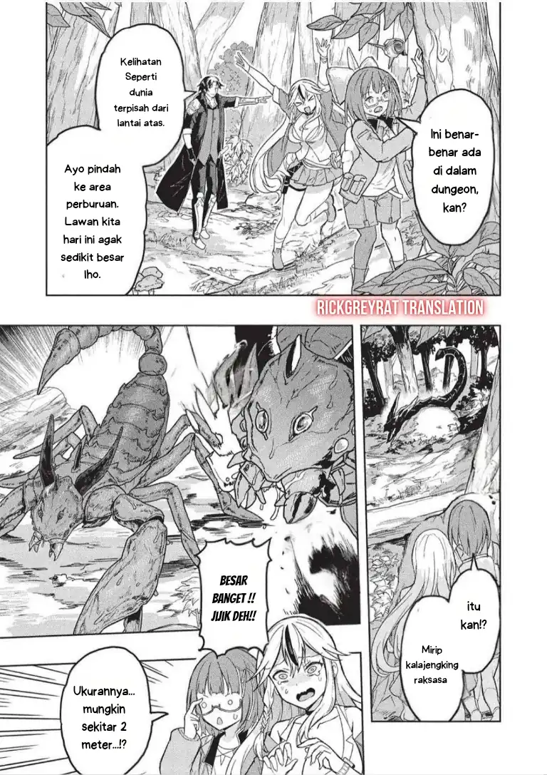 Gal to Dungeon to Shuukai Okure no Tansaku Eiyuutan ~Moto Legend Ima wa Wakeari tei Rank Tansakushana Ore ga, S-Kyuu Gal ni Natsukare Makutte Ikusei wo Makase Sareta~ Chapter 6 Gambar 5