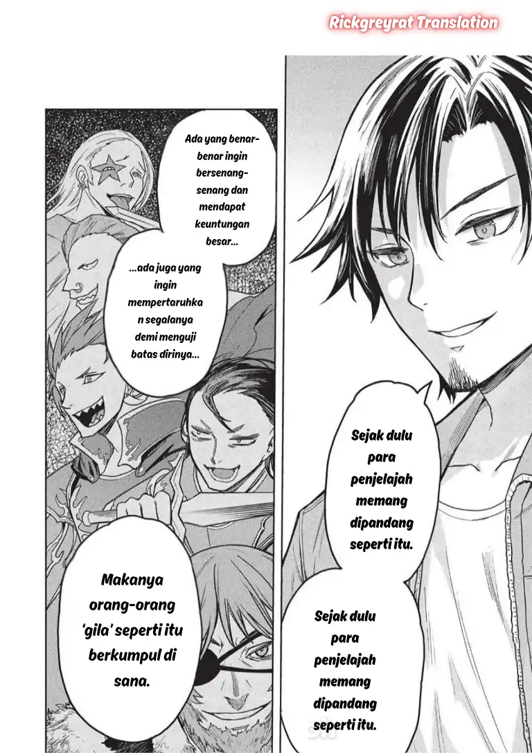 Gal to Dungeon to Shuukai Okure no Tansaku Eiyuutan ~Moto Legend Ima wa Wakeari tei Rank Tansakushana Ore ga, S-Kyuu Gal ni Natsukare Makutte Ikusei wo Makase Sareta~ Chapter 7 Gambar 23