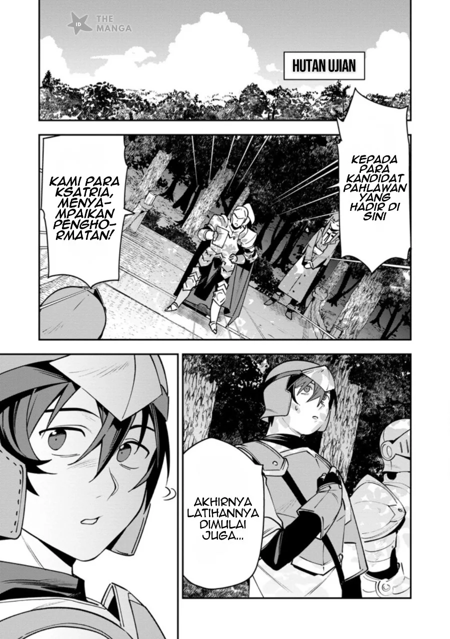 Manga Game Chishiki de Saikyou ni Natta Mob Heishi wa, Shin no Jitsuryoku wo Kakushitai Chapter 13.1 gambar 2