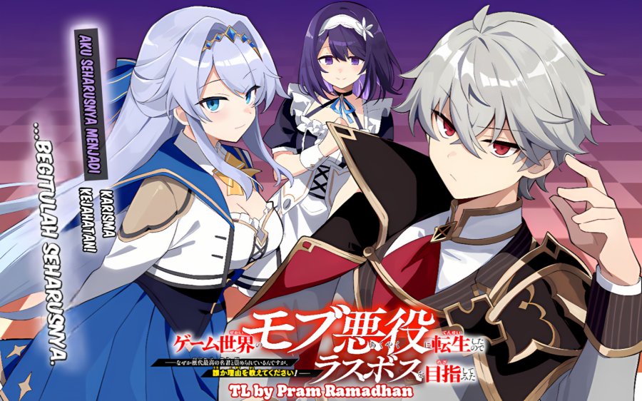 Baca Komik Game Sekai no mobu akuyaku ni tensei shita node Last bos wo mezashite mita Chapter 3.2 Gambar 1