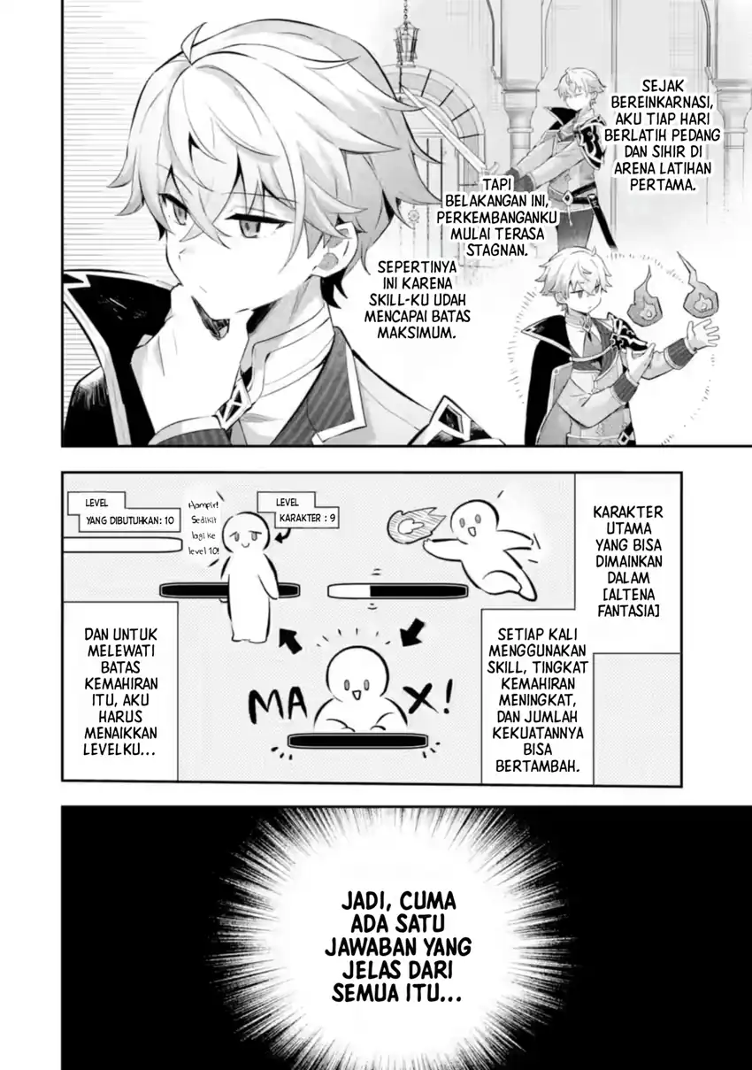 Game Sekai no mobu akuyaku ni tensei shita node Last bos wo mezashite mita Chapter 4.1 Gambar 7