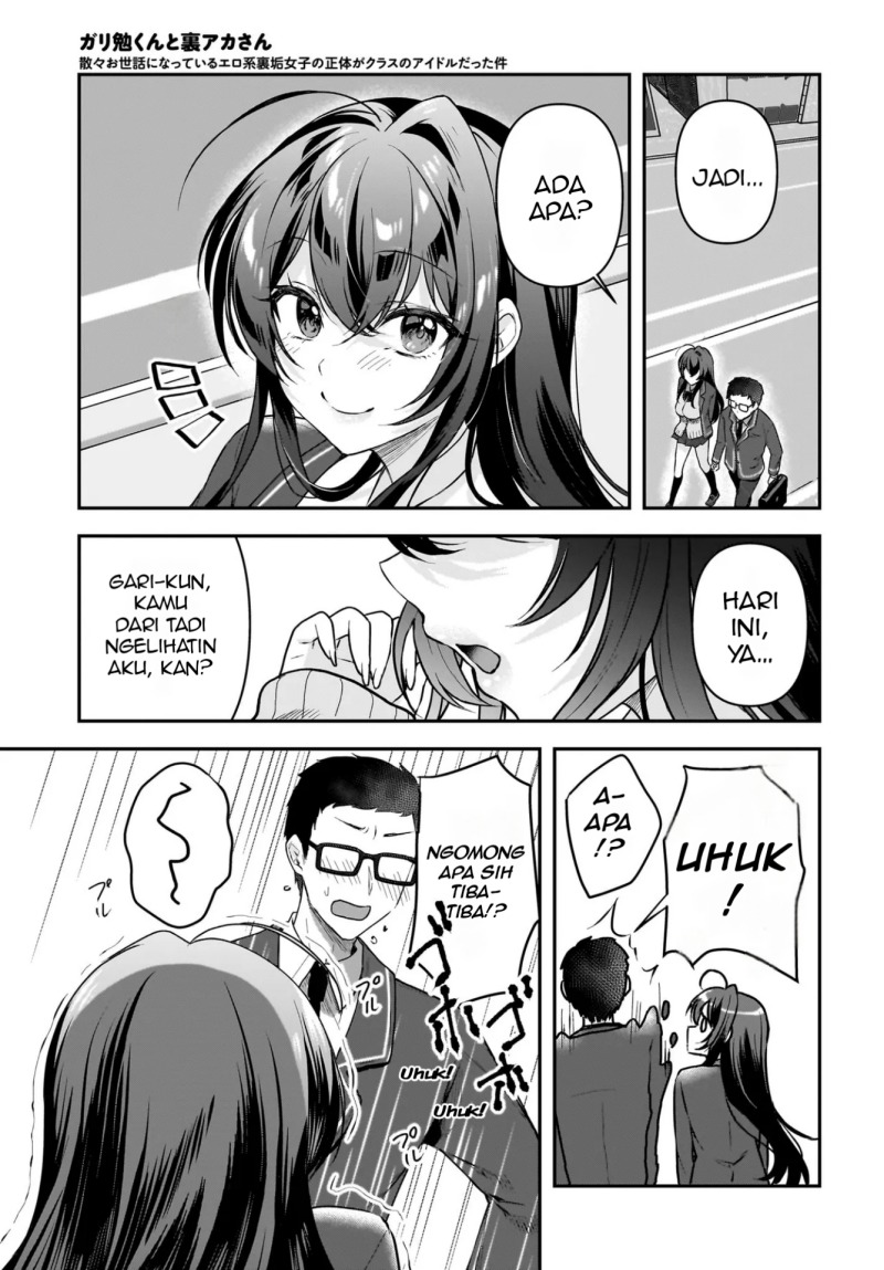 Gari Tsutomu-kun to Uraaka-san – Sanzan Osewa ni Natteiru Ero-kei Uraaka Joshi no Shoutai ga Kurasu no Idol Datta Ken Chapter 2 Gambar 8