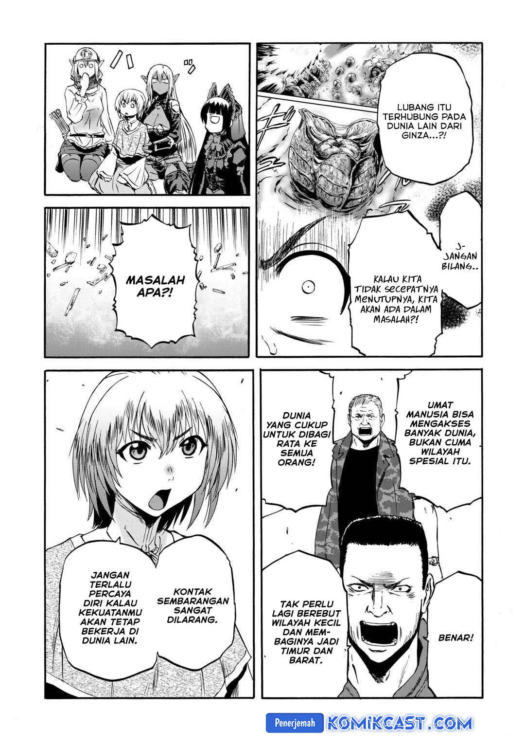 Gate – Jietai Kare no Chi nite Kaku Tatakeri Chapter 141 Gambar 40