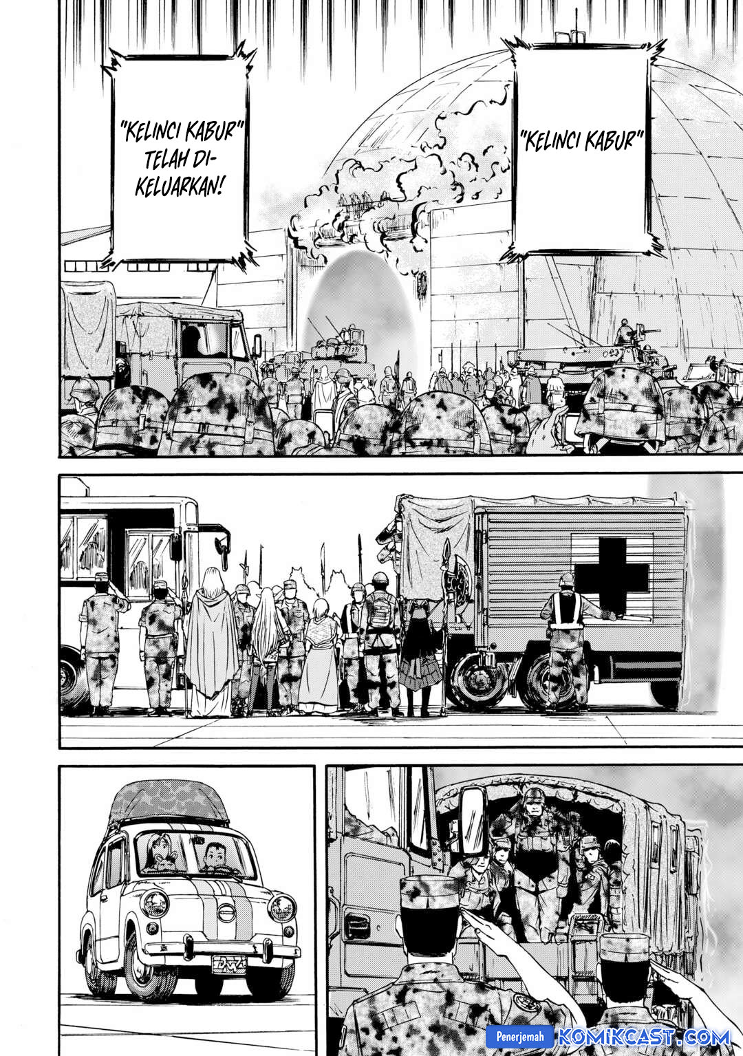 Gate – Jietai Kare no Chi nite Kaku Tatakeri Chapter 142 Gambar 11